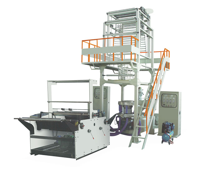 兩層共擠旋轉機頭吹膜機