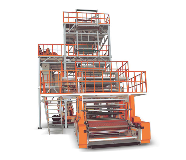 三層共擠薄膜吹膜機