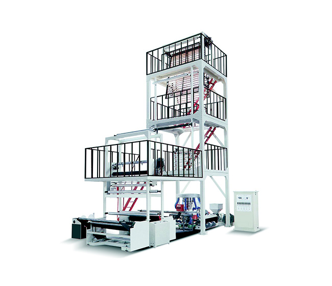 HL-2J 兩層共擠旋轉機頭吹膜機組